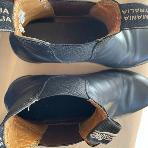 Blundstone heel Chelsea leather ankle 1671 black - Picture 10 of 12